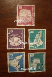 almanya posta pulu - pul koleksiyonu