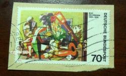 almanya posta pulu - pul koleksiyonu