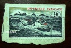 fransa posta pulu - pul koleksiyonu