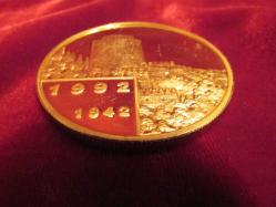 ALTIN KAPLAMA ECZACIBAŞI 50.YIL HATIRA MADALYONU 784