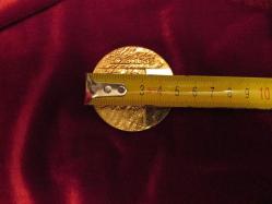 ALTIN KAPLAMA ECZACIBAŞI 50.YIL HATIRA MADALYONU 784