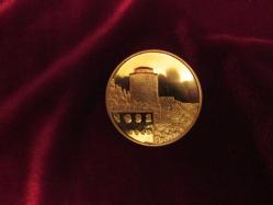 ALTIN KAPLAMA ECZACIBAŞI 50.YIL HATIRA MADALYONU 784