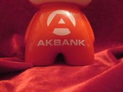 KUMBARA KOLEKSİYONUMDAN AKBANK PROMOSYON KUMBURİK TEMİZ KUMBARA 763