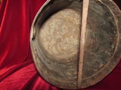 OSMANLI TAHIL ÖLÇÜSÜ METAL ŞİNİK(ÇİNİK) ÇOK ENDER VE KIYMETLİ 756