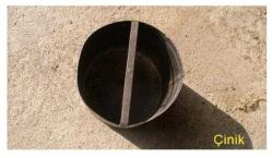 OSMANLI TAHIL ÖLÇÜSÜ METAL ŞİNİK(ÇİNİK) ÇOK ENDER VE KIYMETLİ 756