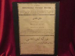 İŞ BANKASI-OSMANLI BANKASI-ALMAN BANKASI NIN DÖNEMİN REKLAM İLANLARI OLDUKÇA ESKİ BİR İLAN 751