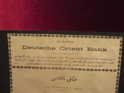 İŞ BANKASI-OSMANLI BANKASI-ALMAN BANKASI NIN DÖNEMİN REKLAM İLANLARI OLDUKÇA ESKİ BİR İLAN 751