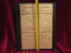 İŞ BANKASI-OSMANLI BANKASI-ALMAN BANKASI NIN DÖNEMİN REKLAM İLANLARI OLDUKÇA ESKİ BİR İLAN 751