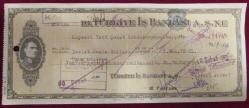 İŞ BANKASI KAYSERİ ŞUBESİ ŞUBAT 1961 YILINA AİT OLDUKÇA ESKİ ÇOK ENDER BANKA ÇEKİ 689