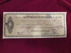İŞ BANKASI KAYSERİ ŞUBESİ ŞUBAT 1961 YILINA AİT OLDUKÇA ESKİ ÇOK ENDER BANKA ÇEKİ 689