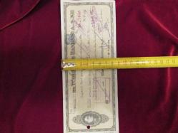 İŞ BANKASI KAYSERİ ŞUBESİ ŞUBAT 1961 YILINA AİT OLDUKÇA ESKİ ÇOK ENDER BANKA ÇEKİ 689