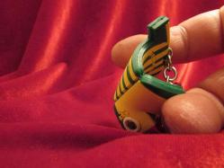 ANAHTARLIK FENERBAHÇE İÇİN YAPTIRILAN  1990 BAŞLARINA AİT 5 ADET SİLİKON KOLEKSİYON ANAHTARLIK(RENGİ YEŞİLDİR)  692