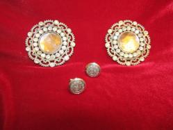 KOL DÜĞMESİ FATİHİN TUĞRASI ŞEKLİDE VE ENDER BİR PARÇA ÇOK HOŞ GÖRÜNÜMLÜ VE KULLANILMAMIŞ 651