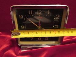 SAAT MASA SAATİ ÇİN MALI POLARİS KURMALI ALARMLI ÇALIŞIR VAZİYETTE MASA SAATİ P 408