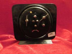 SAAT MASA SAATİ ÇİN MALI POLARİS KURMALI ALARMLI ÇALIŞIR VAZİYETTE MASA SAATİ P 408