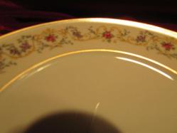 PORSELEN LİMOGES ALTIN VERMİYELİ HATASIZ TABAK(18 CM) VE ÇOK DEĞERLİ BİR KOLEKSİYON PARÇASI 457