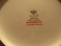 PORSELEN LİMOGES ALTIN VERMİYELİ HATASIZ TABAK(18 CM) VE ÇOK DEĞERLİ BİR KOLEKSİYON PARÇASI 457