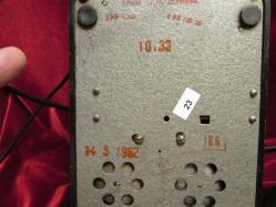 TELEFON.ANTİKA MANYATOLU TESLA MARKA 1962.ÇOK DİRİ BİR TLF.ÇEVİRME KOLU EKSİK. TAKILMASI GEREK 401
