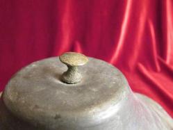 OSMANLI DÖNEMİ ANTİKA BAKIR PİLAVLIK DA DENİLEN KAPAKLI YEMEK KABI 350