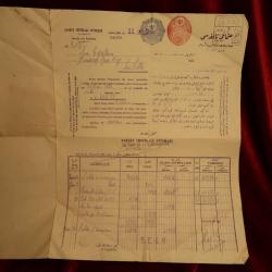 OSMANLI BANKASI 22 TEMMUZ 1924 VE 2087 NOLU MAHMUT ZİYA BEY E AİT HESAP CÜZDANI VE HAREKETLERİ 313