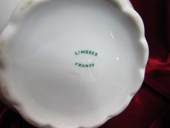 PORSELEN LİMOGES ALTIN VERMİYELİ ÇAY POTU EL İŞLEMESİ ÇOK DEĞERLİ BİR KOLEKSİYON PARÇASI 503