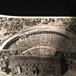 FOTOĞRAF(ORJİNAL) ASPENDOS ANTİK TİYATROSU.EPEY BÜYÜKÇE VE ÇOK ESKİ.1940 LI 50 Lİ SENELER 337