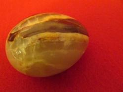 KAHVERENGİ YUMURTA ŞEKLİNDE OPALİN TAŞI ÇOK ENDER BİR PARÇA(ÇOK HOŞ) 887