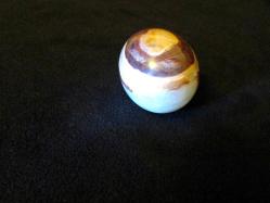 KAHVERENGİ YUMURTA ŞEKLİNDE OPALİN TAŞI ÇOK ENDER BİR PARÇA(ÇOK HOŞ) 887