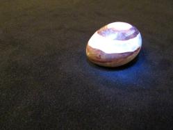 KAHVERENGİ YUMURTA ŞEKLİNDE OPALİN TAŞI ÇOK ENDER BİR PARÇA(ÇOK HOŞ) 887