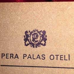 BİLET PERA PALAS BAGAJ FİŞİ 44