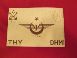 DEMİR,DHMİ,HAVA,DENİZ, YOLLARI TCDD TÜRKİYE MÜLAKAT ÇALIŞMALARI KİTAPÇIĞI 1958