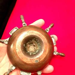 PİRİNÇ GEMİ DÜMENİ ŞEKLİNDE ASKERİ GEMİ ÇIKMA ÇOK ENDER KÜLLÜK 544