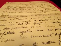 PERA PALAS IN BİR ODASI VE DİVİTLE,OKKA MÜREKKEBİ İLE YAZILAN BİR MEKTUP(1) YIL 1898