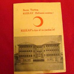 KIZILAY IN 1957 KIZILAY BROŞÜRÜ 494