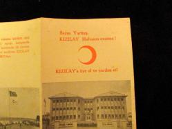 KIZILAY IN 1957 KIZILAY BROŞÜRÜ 494