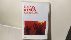GİBSY KİNG TERRA GİTANA & LİVE İN CONCERT DVD ALBÜM. KONDİSYON YÜKSEK. KOLEKSİYONLUK