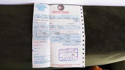 1987 DÖNEMİ TELEFON FATURASI VE 1986 DÖNEMİ ELEKTRİK FATURASI. KONDİSYON YÜKSEK. KOLEKSİYONLUK