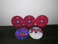 5 ADET SEZEN AKSU CD ALBÜM. ORTA KONDİSYON. KAPAKLARI YOK