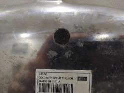 GÜMÜŞ KAPLAMA BALIK SERVİS TABAĞI. ÜRETİM YERİ HİNDİSTAN. KONDİSYON YÜKSEK . ÖLÇÜ:22X53 CM