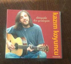 KAZIM KOYUNCU DÜNYADA BİR YERDEYİM CD ALBÜM İKİNCİ EL KONDİSYON YÜKSEK KOLEKSİYONLUK NADİR BİR CD