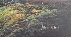 ÜNLÜ RESSAM İLHAN KILINÇ İMZALI YAĞLIBOYA TABLO