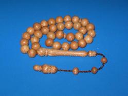 **(58)**YOĞUN DAMARLI KÜRE KESİM ÇINAR AĞACI TESBİH