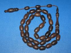 **(58)**İRİ TANELİ HARİKA BİR KIBRIS AKASYASI (KIBRIS AĞACI) TESBİH