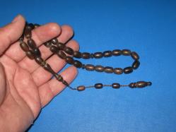 **(58)**İRİ TANELİ HARİKA BİR KIBRIS AKASYASI (KIBRIS AĞACI) TESBİH