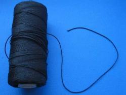 Antika - **(58)**1 METRE SİYAH RENKLİ KALIN TESBİH İPİ - kitantik - kitaLog