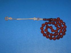 **(58)**ORJİNAL İMAMELİ EŞSİZ BİR FASETALI AKİK TESBİH