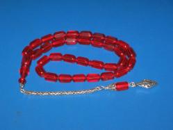 **(58)**TANELERİ ALTI KÖŞELİ EŞSİZ BİR ATEŞİ RENK SIKMA KEHRİBAR