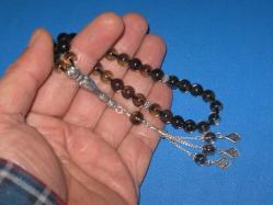 **(58)**KOLLEKSİYONLUK DUMANLI KUVARS TESBİH