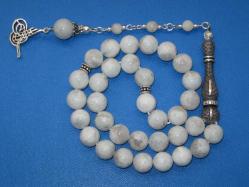 **(58)**İRİ TANELİ HARİKA BİR AYTAŞI TESBİH