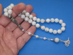 **(58)**İRİ TANELİ HARİKA BİR AYTAŞI TESBİH